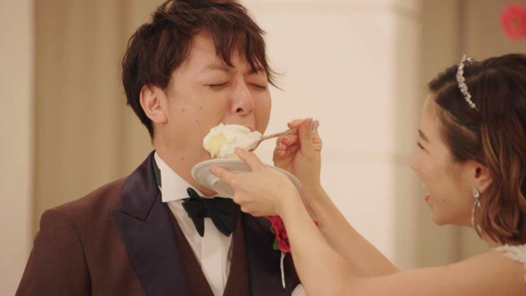 Wedding scene from Love Is Blind: Japan