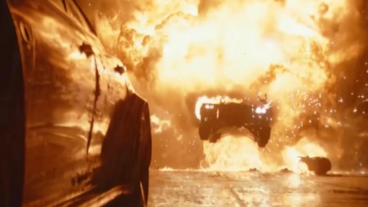 Still from The Batman to illustrate point in review