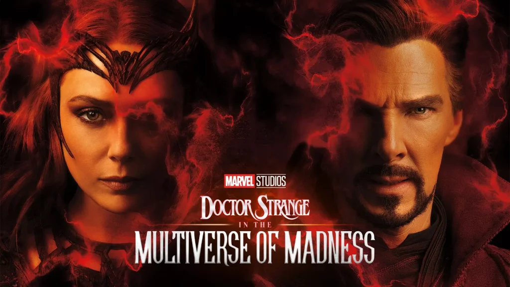 Image from Dr Strange- showing the hero and villain in the movie